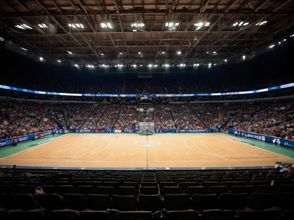 篮球赛前热身，WNBA